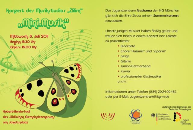 Zlilim Sommerkonzert