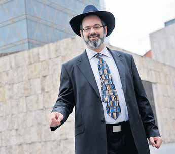 Rabbiner Arie Folger. Foto:Stephan Rumpf